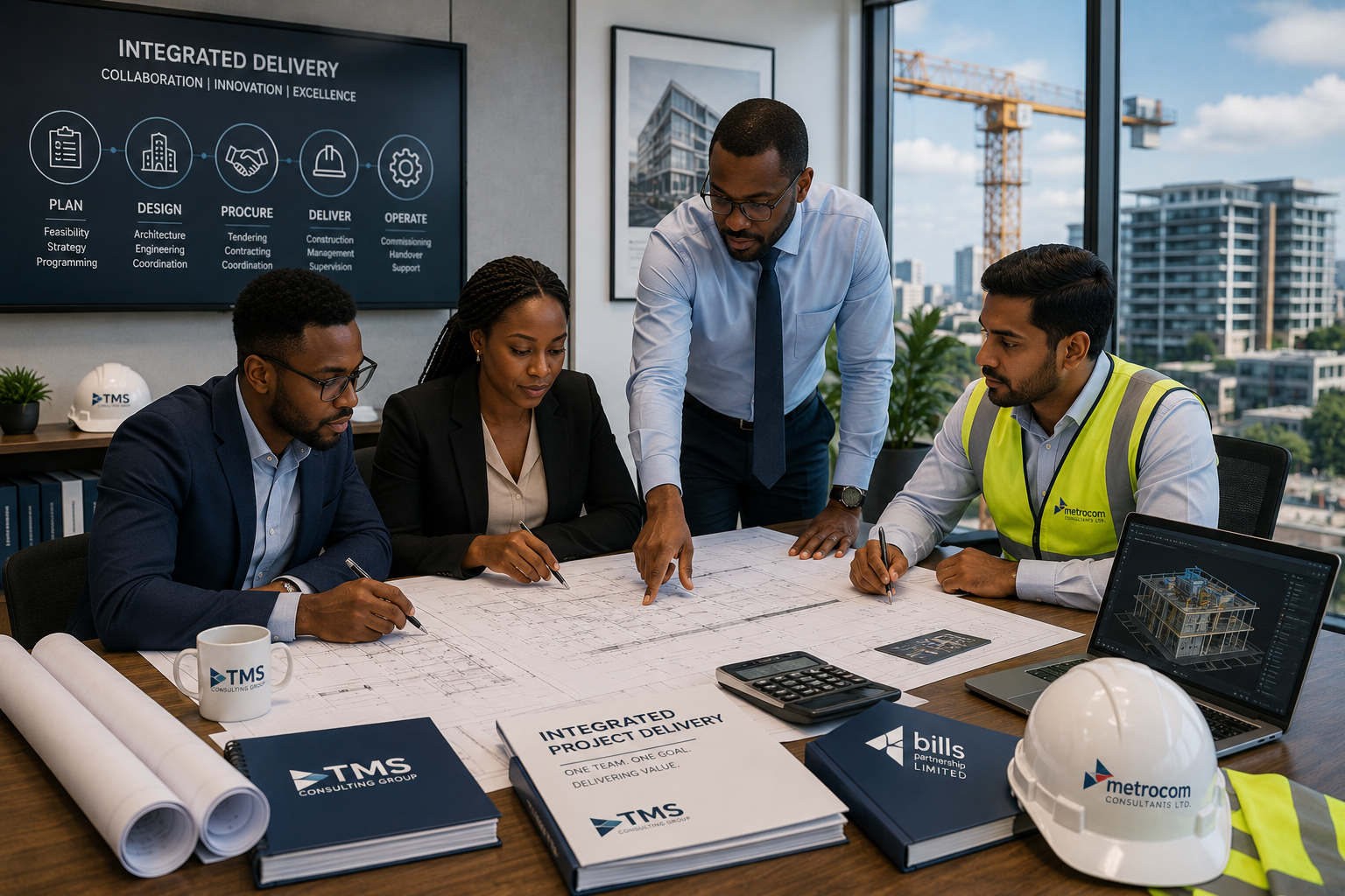 TMS Consulting Group multidisciplinary project team